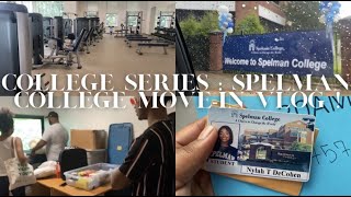 HBCU MOVE IN DAY VLOG  SPELMAN COLLEGE  LLC1 [upl. by Hagood]