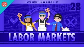 Labor Markets and Minimum Wage Crash Course Economics 28 [upl. by Madden]