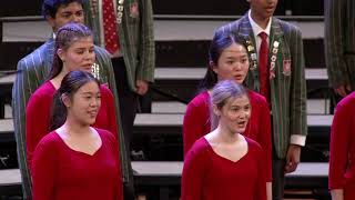 Westlake Girls and Boys High Schools Choralation  O Magnum Mysterium – Chris Artley [upl. by Ahsieyn]