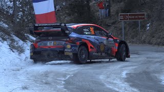 The Best Of Rallye Monte Carlo 2022  Loeb Ogier Neuville [upl. by Anerol]