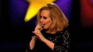 First Video Adele FLIPS the BIRD at the Brit Awards [upl. by Lleder180]