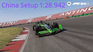 F1 24 China Hotlap  Setup  128942  KARL24 [upl. by Skricki892]