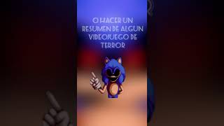 Que quieren que haga para el primer video largo del canalsonicexe venezuela youtubeshorts gaming [upl. by Esdnyl897]