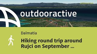 Flyover video Hiking round trip around Rujci on September 27 2024 [upl. by Loar90]