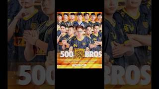 Danh sách đội hình team 500Bros góp mặt tranh tài Mixi Cup refund 500bros mixicup mixigaming [upl. by Gnilyarg]