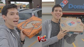 ¿Qué pizza es mejor Dominos vs Little Caesars [upl. by Yesteb113]