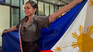 Michelle Arceo shows off Her Pasarela for Reina Hispanoamericana 2024 👑♥️🇵🇭 [upl. by Abagail]