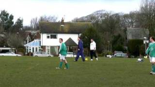 Wrea Green FC v Blackpool Rangers FC 22022009 [upl. by Howlond]