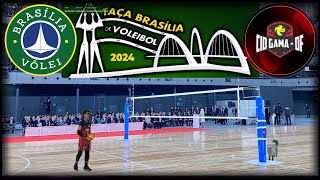 Seletiva Brasília Vôlei  Fortalecimento  Taça Brasília [upl. by Nryhtak]