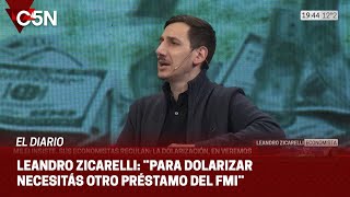 ENTREVISTA al economista LEANDRO ZICARELLI [upl. by Elleirol596]