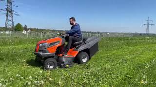 Husqvarna TC 238TX NEUMASCHINE 20PS [upl. by Garbe]