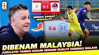 Dibelasah MALAYSIA Jurulatih Taiwan KAGUM Dengan Kualiti Harimau Malaya [upl. by Humpage]