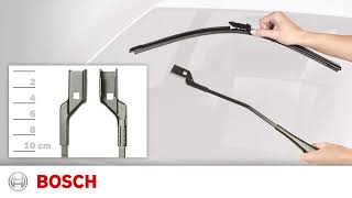 Top Lock Large Connection  How to Install Bosch PerfectView Wiper Blades [upl. by Haras254]