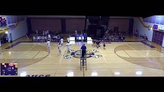 Belvidere High vs Rockford Auburn High School Boys JV Volleyball [upl. by Dorahs]