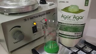 Agar for Beginners How to Make Water Agar  Home Mycology Made Easy [upl. by Seed]