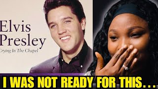 Emotional first time reaction to Elvis Presley  “Crying in the Chapel” [upl. by Hctud]