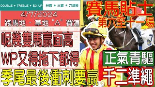 【賽馬貼士提供】2024年7月4日 跑馬地 第六至九場 呢幾隻馬贏面高 WP又得拖下都得 正氣青驅 千二準繩 賽馬貼士 賽馬 賽馬投注 賽馬分析 [upl. by Baerl926]