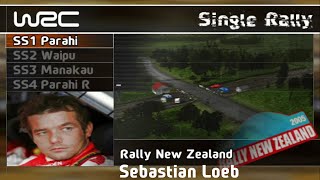 WRC  FIA World Rally Championship PSP  Expert Single Rally  Rally New Zealand [upl. by Cosette]