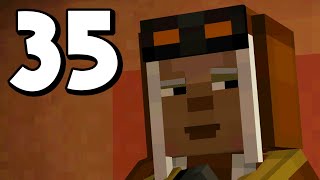 AN OLD BUILDER  Minecraft Story Mode Season 1 Part 35 [upl. by Anemolif]