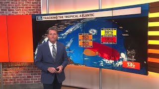 Tropical Storm Francine strengthens in the Gulf of Mexico [upl. by Cindelyn]