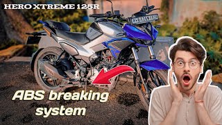 Hero Xtreme 125 r ABS braking system review video Hero Xtreme review video abs braking system [upl. by Madelon]