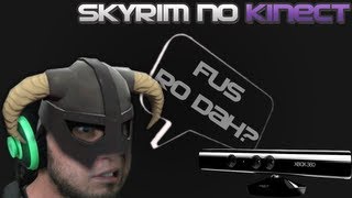 Kinect no Skyrim Facecam Teste [upl. by Peregrine]