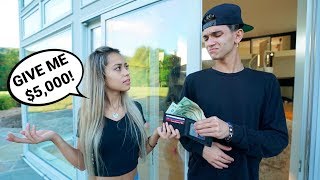 GOLD DIGGER PRANK ON BOYFRIEND almost broke up [upl. by Onailerua753]