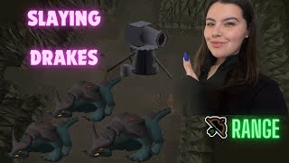 Slaying Drakes OSRS 2024 [upl. by Ynamad]