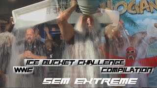 WWE quotIce Bucket Challengequot Compilation HD [upl. by Orose]