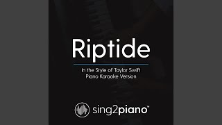 Riptide In the Style of Taylor Swift [upl. by Ramey]