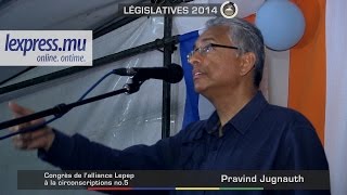 Pravind Jugnauth «Dimoun p dir mwa mam inn fini vire» [upl. by Niriam]