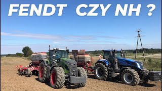 Zmiana floty  Fendt 942 i New holland T8 435 w ciezkim siewie rzepaku  2x horsch focus 4TD [upl. by Katina]