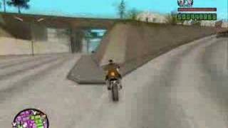 GTA San Andreas NRG500 Bike Stunts [upl. by Hook126]