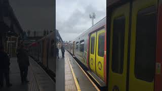 The Wirral Swansong Merseyrail Class 507 Farewell Tour passing Bidston station with loud tones [upl. by Clymer]