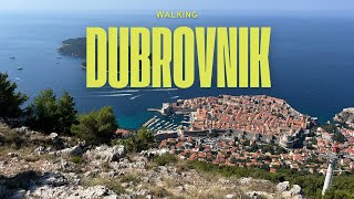 4K Walking Tour of Dubrovnik  The Pearl of the Adriatic [upl. by Montagu]