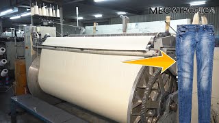 ¿Cómo se fabrican los pantalones vaqueros en fábrica  Visita a la fábrica de fabricación de jeans [upl. by Mcmillan]