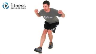 Low Impact HIIT Workout by FitnessBlendercom [upl. by Yerd]