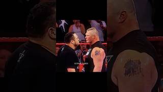 Brock Lesnar Vs Samoa Joe Brawl👑❤️‍🔥  Brock lesnar Whatsapp Status 🔥 Brock Lesnar Edit 😈 [upl. by Iclek]