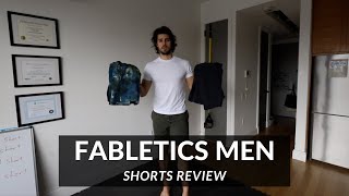 Fabletics Men Shorts Review [upl. by Wittenburg]