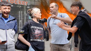 Vegan activist DESTROYED in street debate [upl. by Nomaid621]