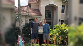 Son Surprises Parents By Paying Off Their Mortgage for Christmas [upl. by Yltsew949]