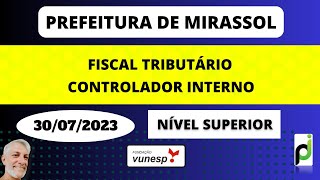 QUESTÃƒO 11  RESOLUÃ‡ÃƒO DA PROVA NÃVEL SUPERIOR DO CONCURSO DA PREFEITURA DE MIRASSOL 2023 [upl. by Redmer]