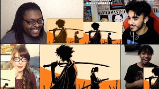 Samurai Champloo Opening Reactions [upl. by Eynaffit]