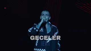 Ezhel amp Motive amp Şehinşah  Geceler Remix Lyrics Video [upl. by Xino552]