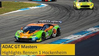 ADAC GT Masters Highlights Rennen 1 Hockenheim [upl. by Whiney]