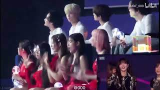 Txt and Nmixx React To Kep1er Mama 2022 [upl. by Ailem706]