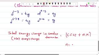 CFSE FOR OCTAHEDRAL AND TETRAHEDRAL COMPLEXES [upl. by Mott]