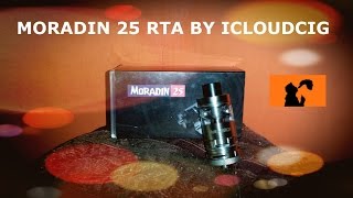 Moradin 25 RTA by ICloudCig  I tank da comprare 1 recensione italiano Ecig  ITA [upl. by Aikmat321]