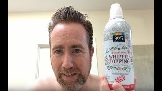 Shaving My Beard Off with Whipped Cream [upl. by Aicirpac200]