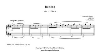 Gurlitt  Rocking Op 117 No 6 [upl. by Barty]